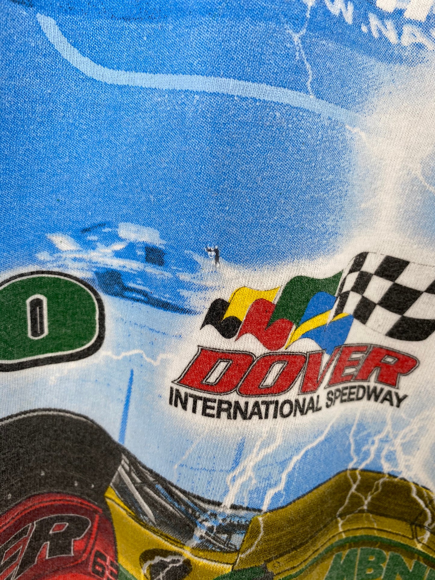 2003 NASCAR MBNA AMERICA Size XL Vintage Racing T-shirt / 8966