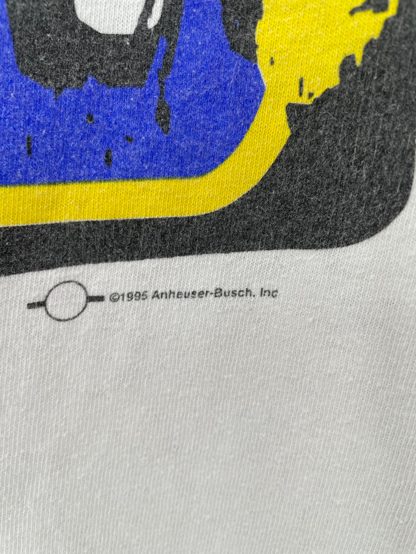 1995 BUD LIGHT Made in USA Size XL Vintage T-Shirts / K518