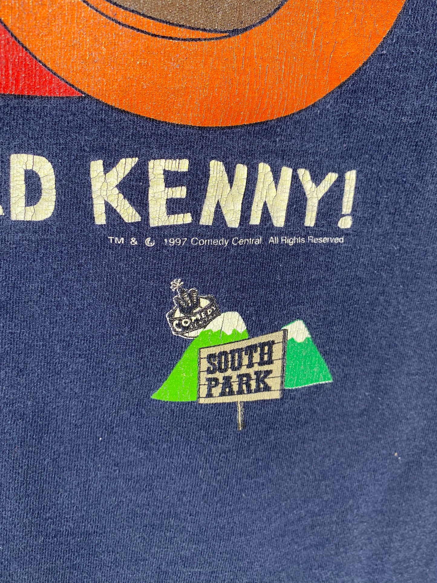 1997 SOUTH PARK Size L Vintage T-Shirt / K3083
