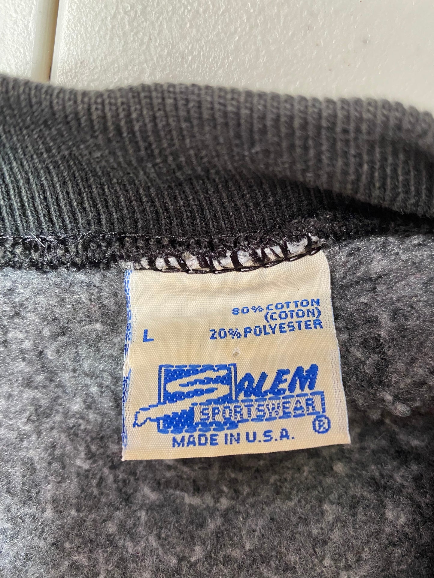 1995 SALEM x NFC CHAMPIONSHIP Made in USA Size L Vintage NFL Sweat shirt / A6559