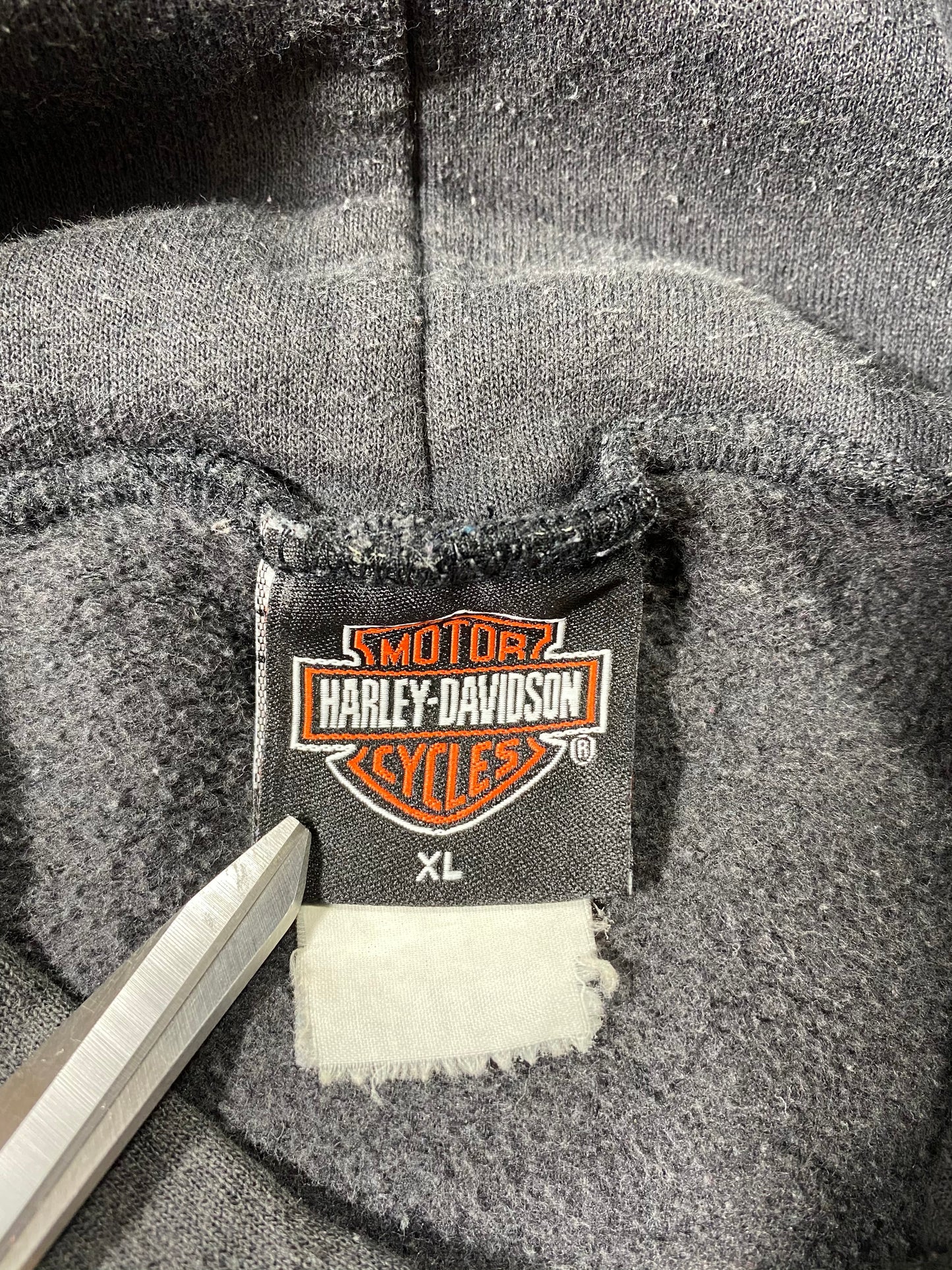 Vintage HARLEY DAVIDSON Size XL Hoodie Sweat-shirt / 6658