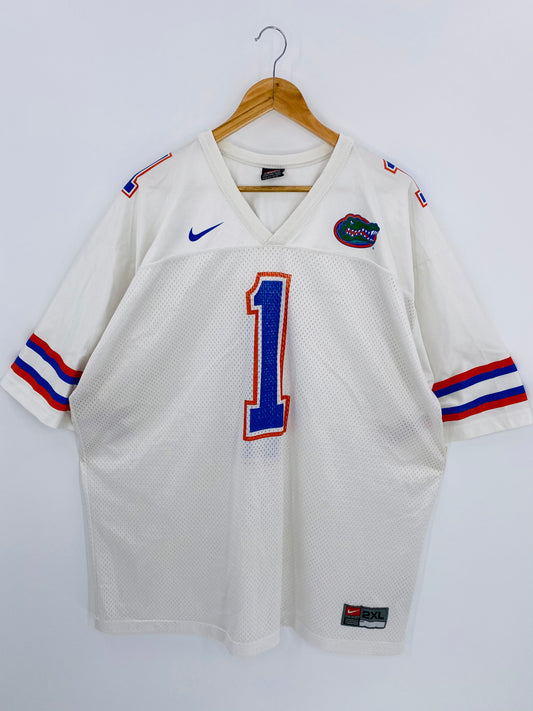 00’ NIKE Florida Gators Football Size XXL Vintage NFL Game-shirt / 6849