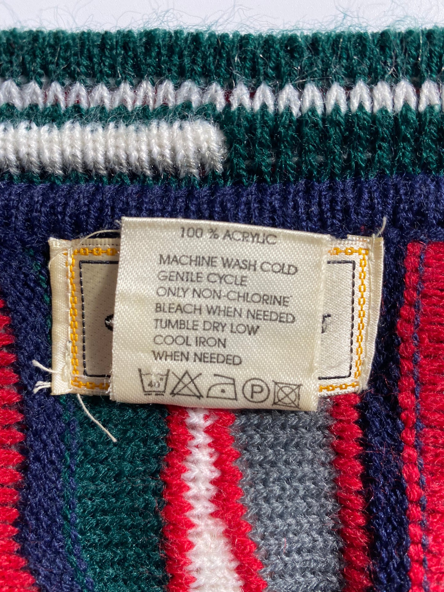 Vintage 3D COOGI- Style Size XXXL Knit Sweater / K3940