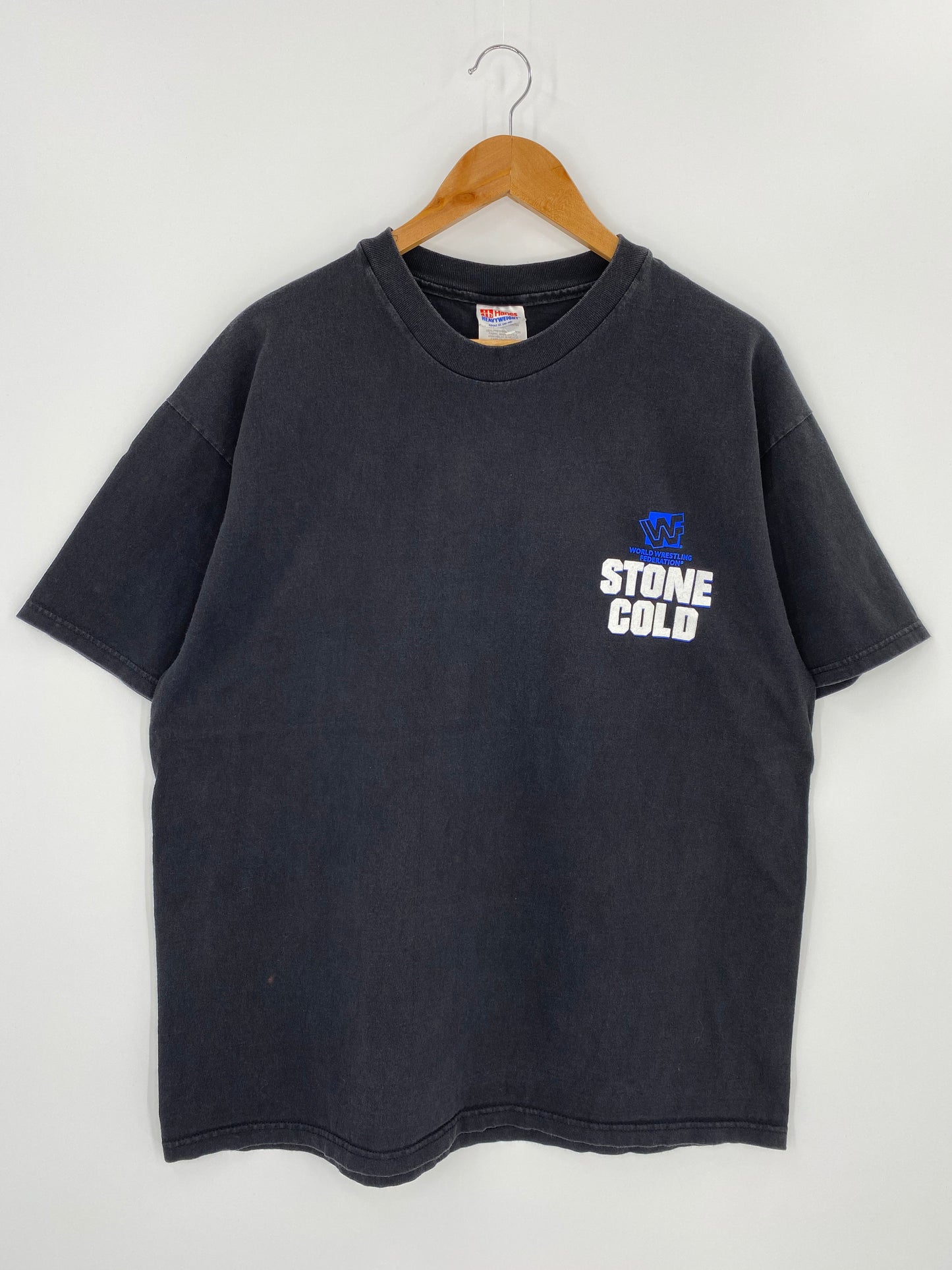 90’s STONE COLD Size XL Vintage WWE T-shirt / 8327