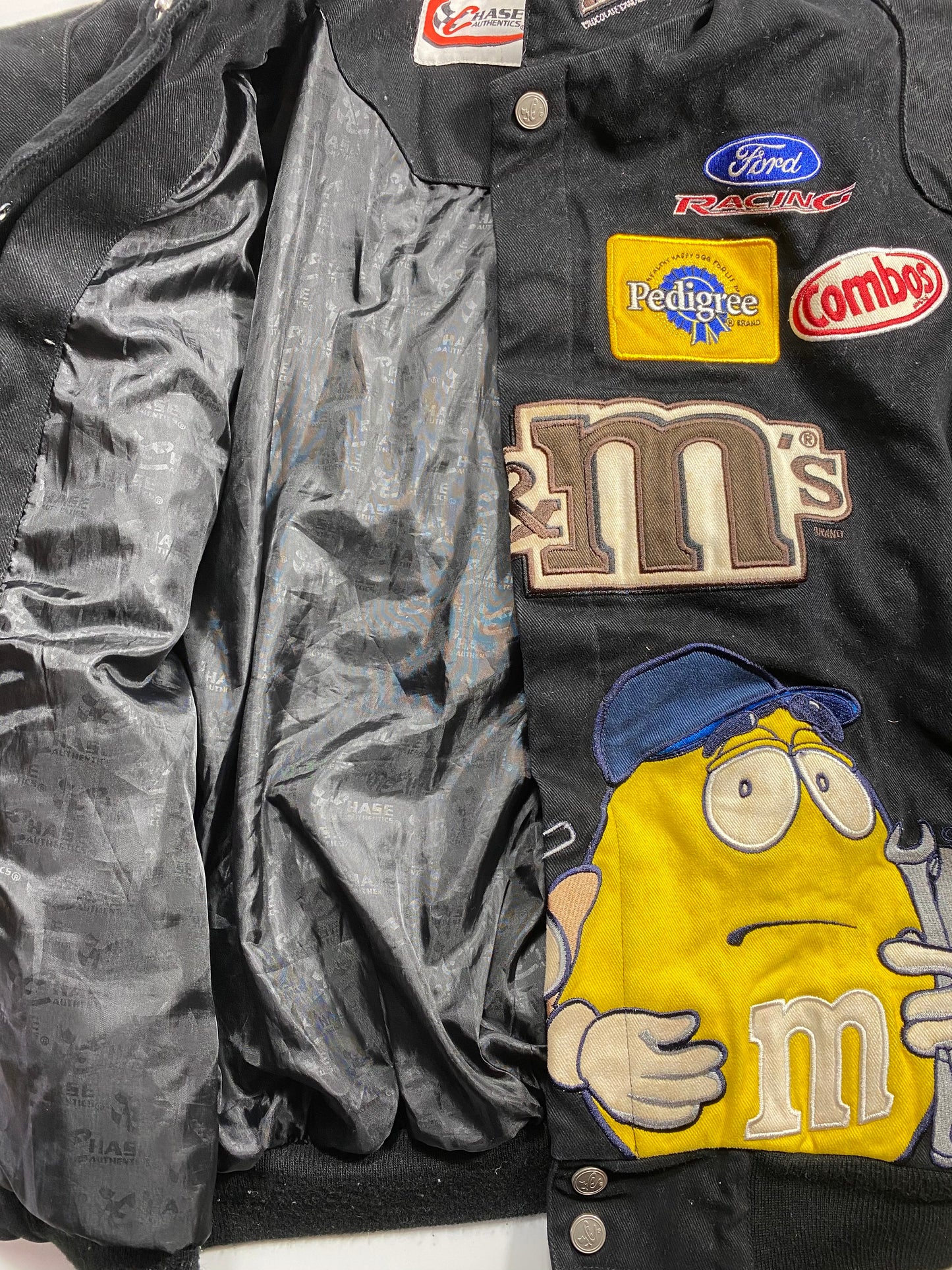 Vintage NASCAR M&M’s Size No Tag (Approx. XL) Racing Jacket / 7021