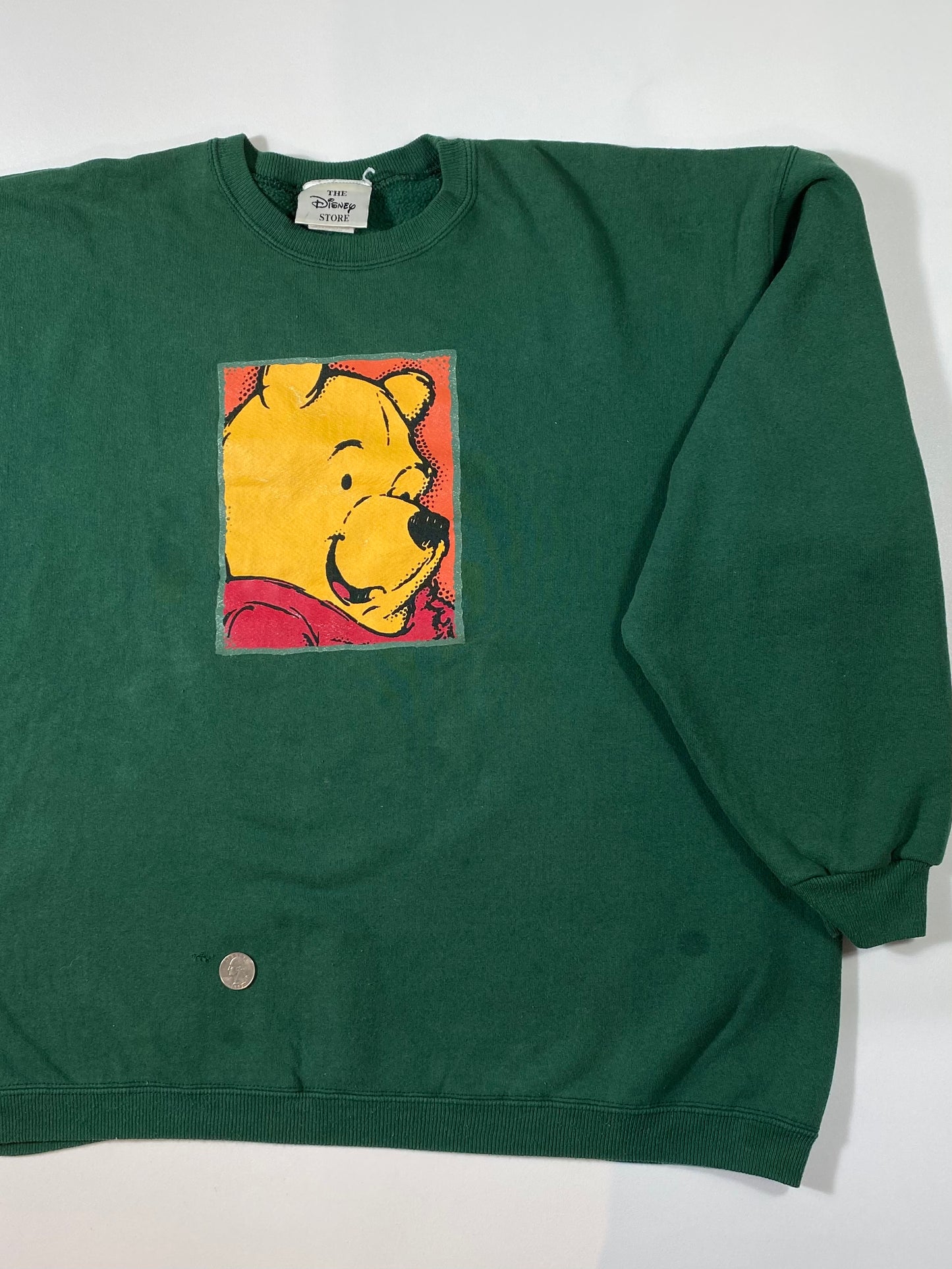 00' DISNEY WINNIE THE POOH Made in USA Size XL Vintage Sweat-shirt / 6481