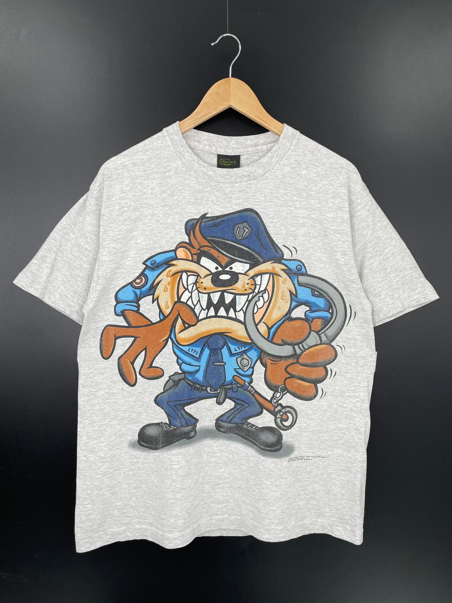 1994 LOONEY TUNES TAZ Made in USA Size L Vintage T-Shirts / K1570