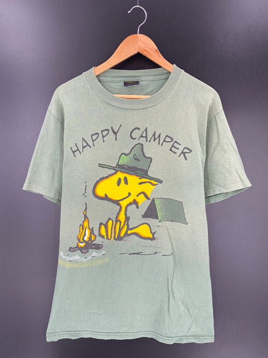 90’s SNOOPY Made in USA Size L Vintage T-Shirt / K9588