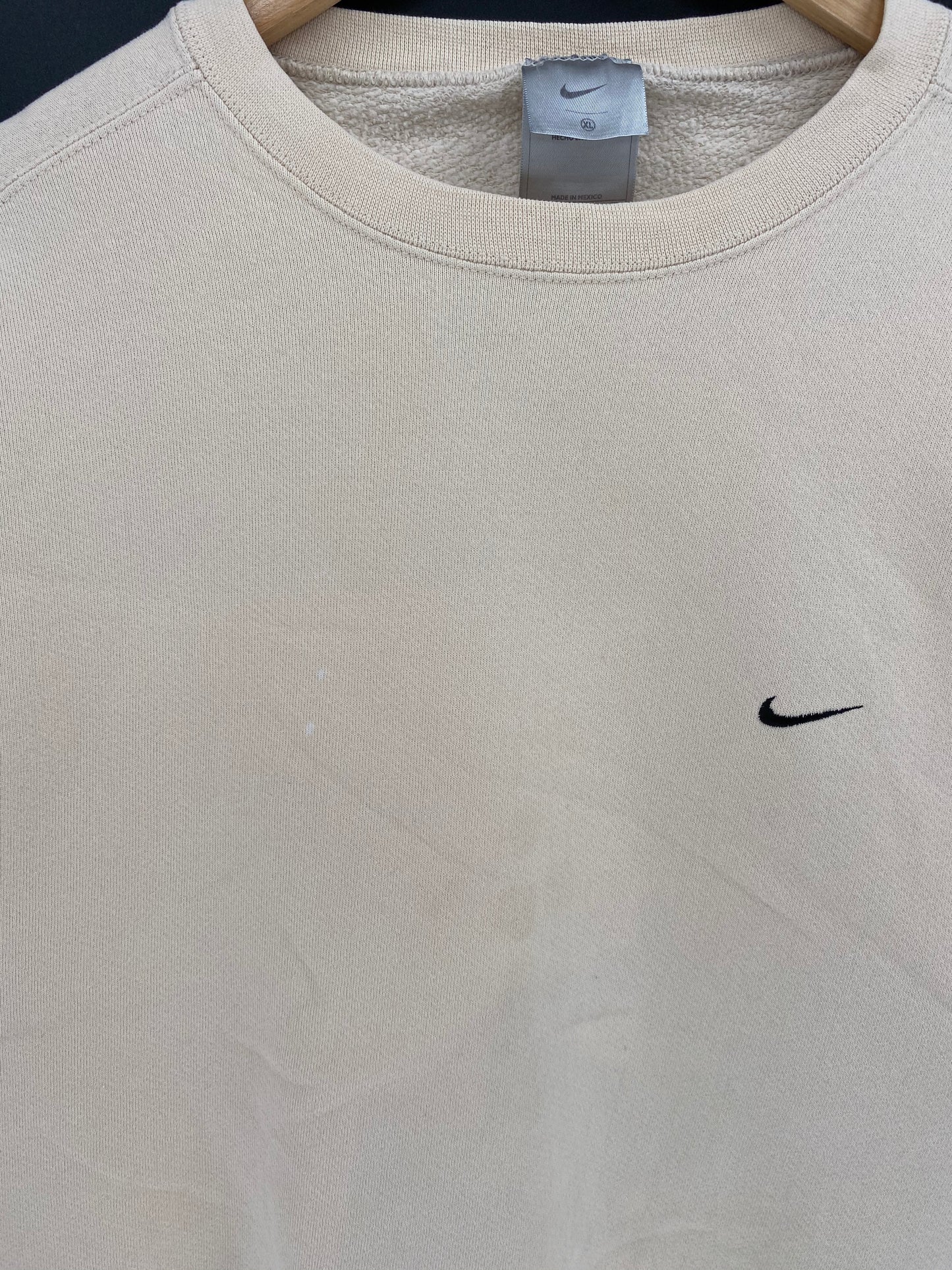 90’s NIKE Mini Swoosh Size XL Vintage Sweat-shirt / 7830