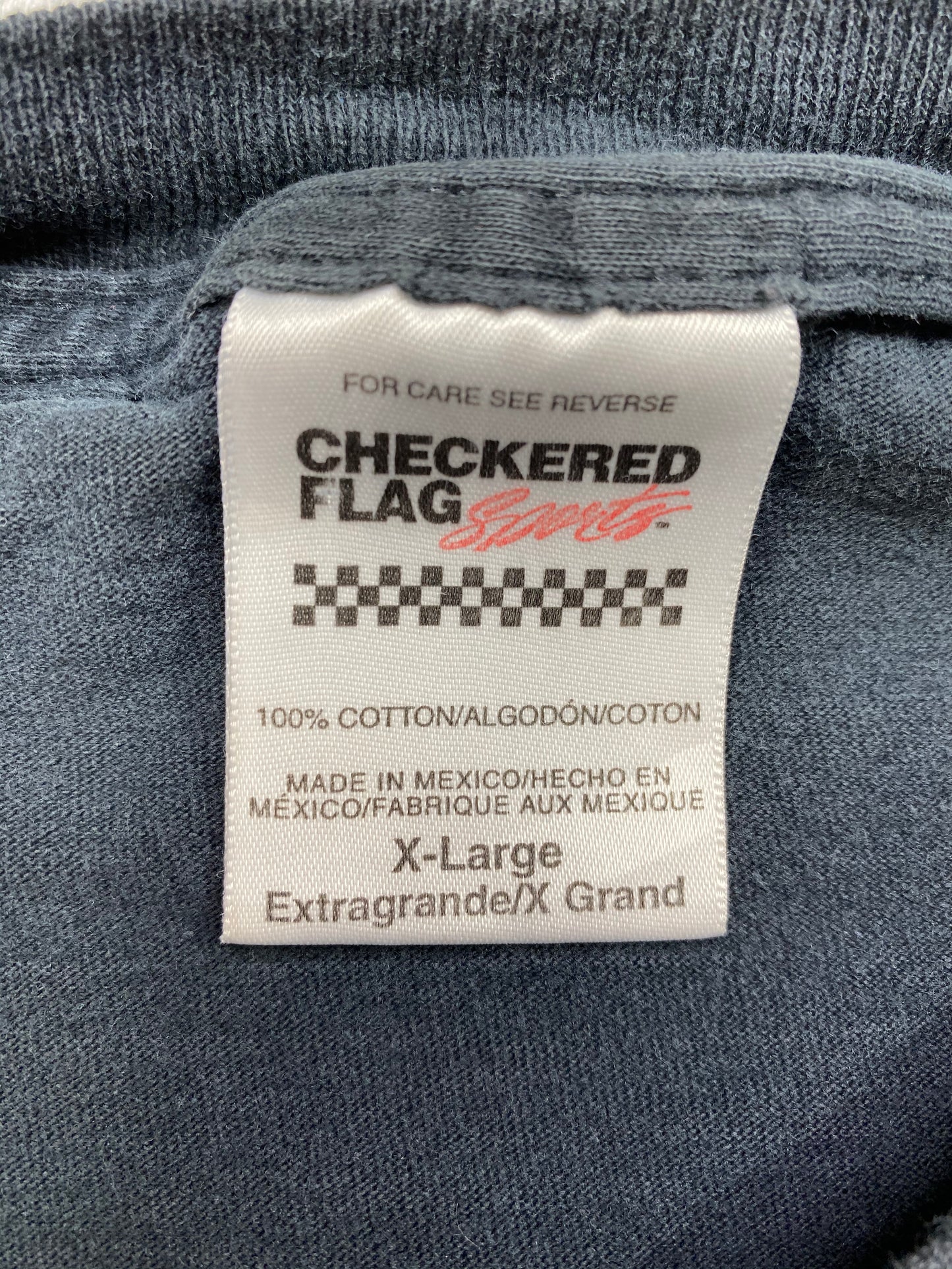 90’s NASCAR Jeff Burton Racing Size XL Vintage T-Shirt / 5589