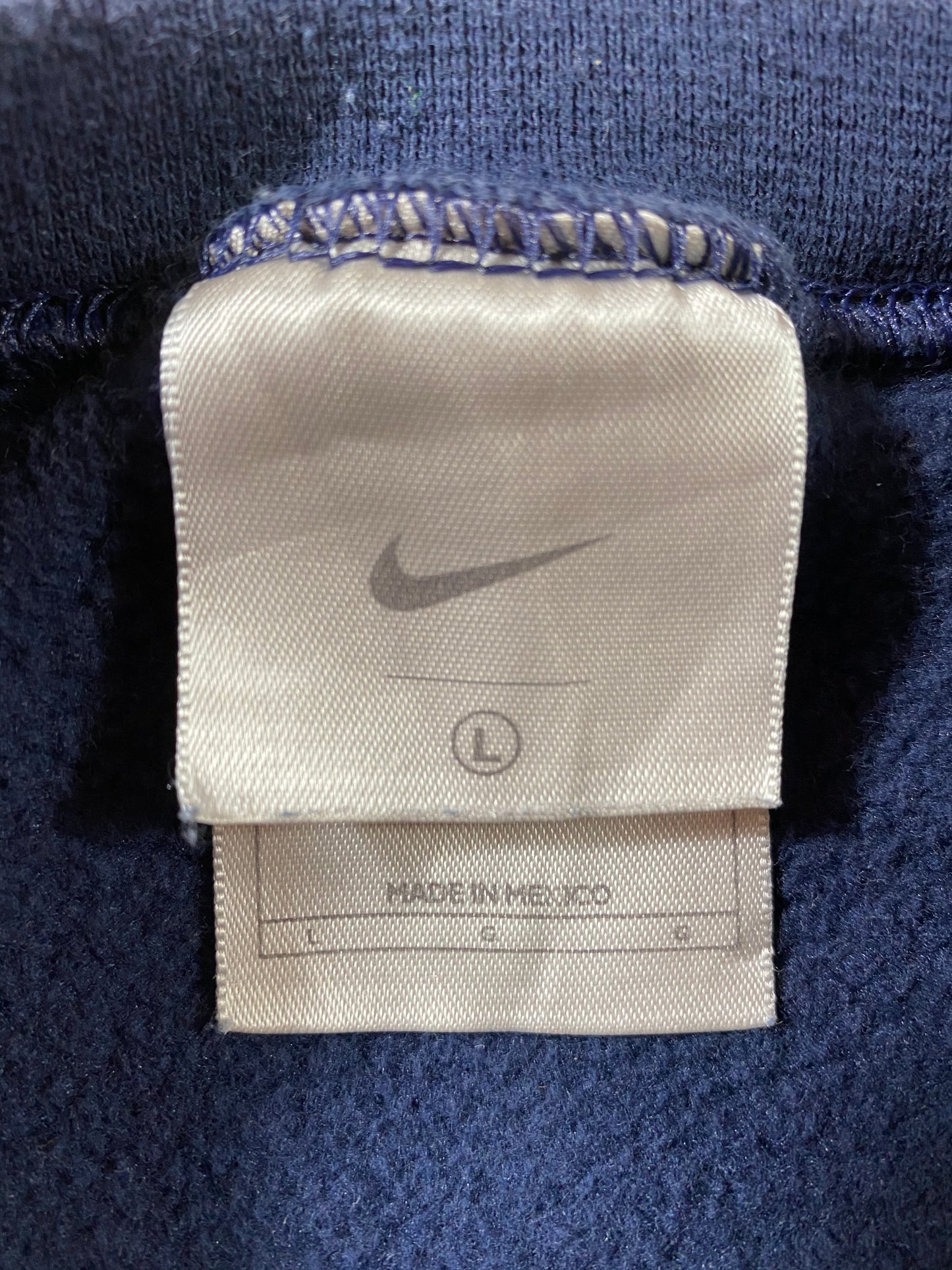 90’s NIKE Mini Swoosh Size L Vintage Sweat-Shirt  / 6433