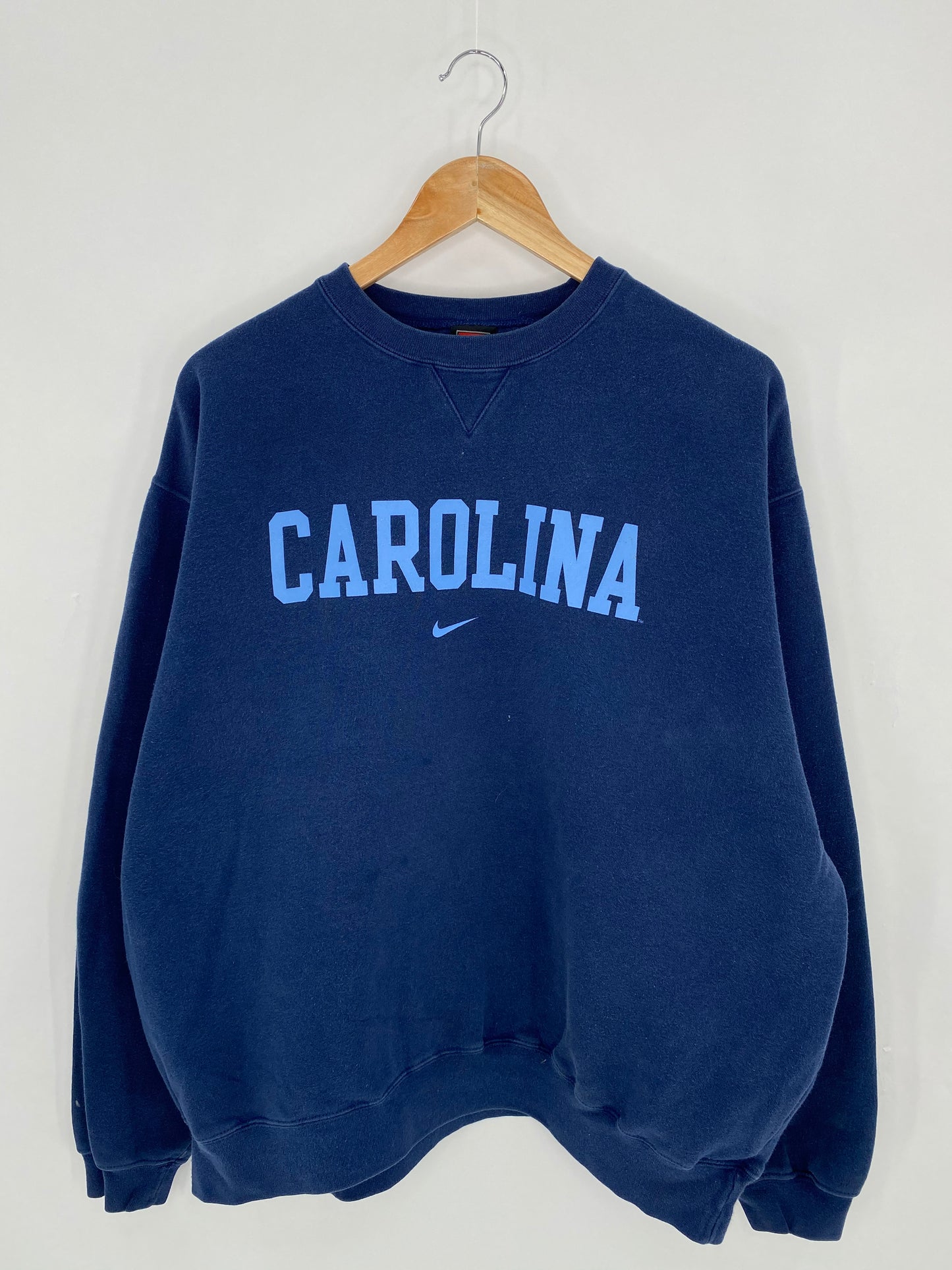 NIKE CAROLINA Size XL Vintage Sweat-shirt / 6253