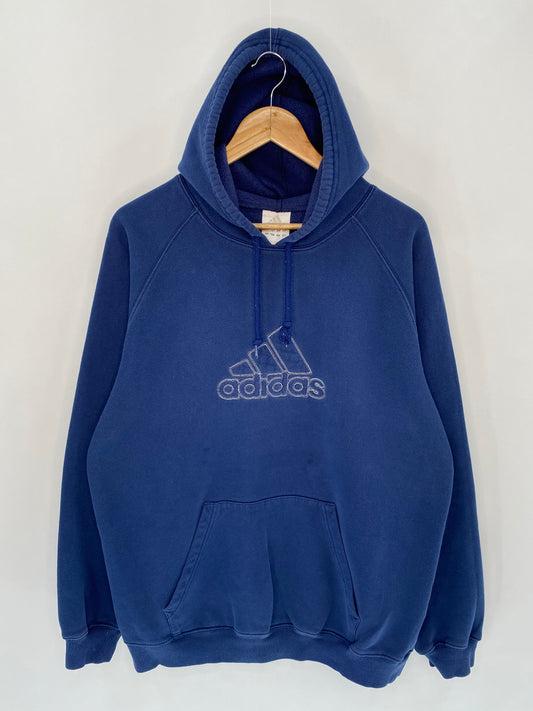 00' ADIDAS Size M Vintage Hoodie Sweat-shirt   / 5912