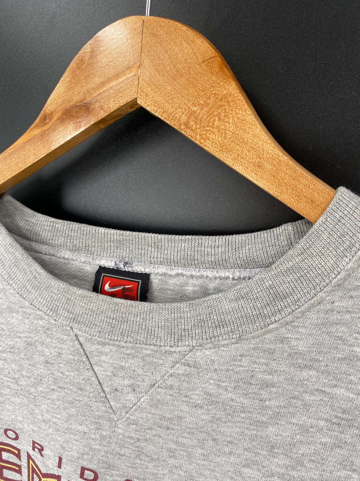 00’ NIKE FLORIDA STATE SEMINOLES Size XL Vintage Sweat-Shirts / K916