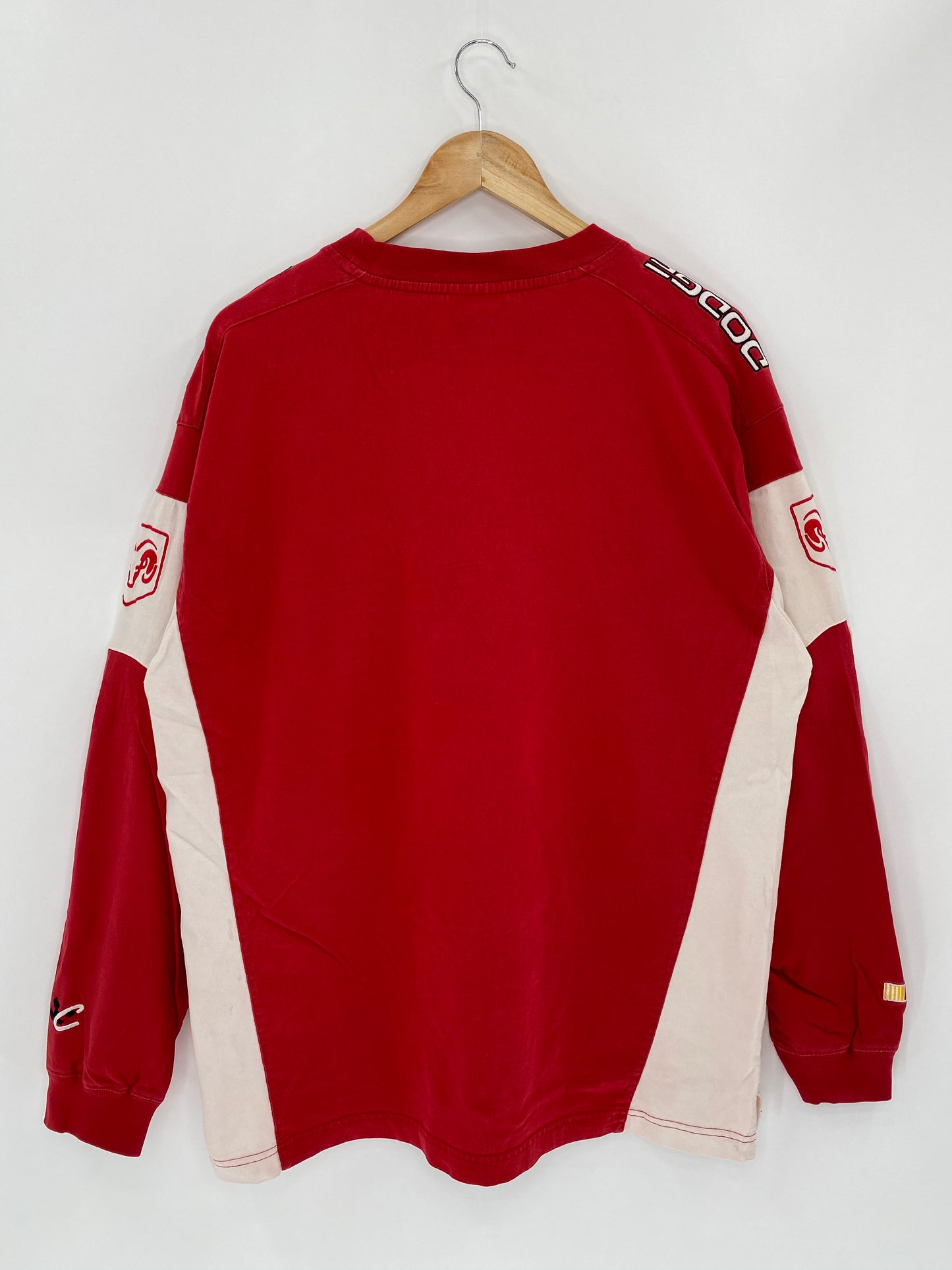 00’ DODGE RACING Size L Vintage Long-Sleeve-T-Shirt / 5584