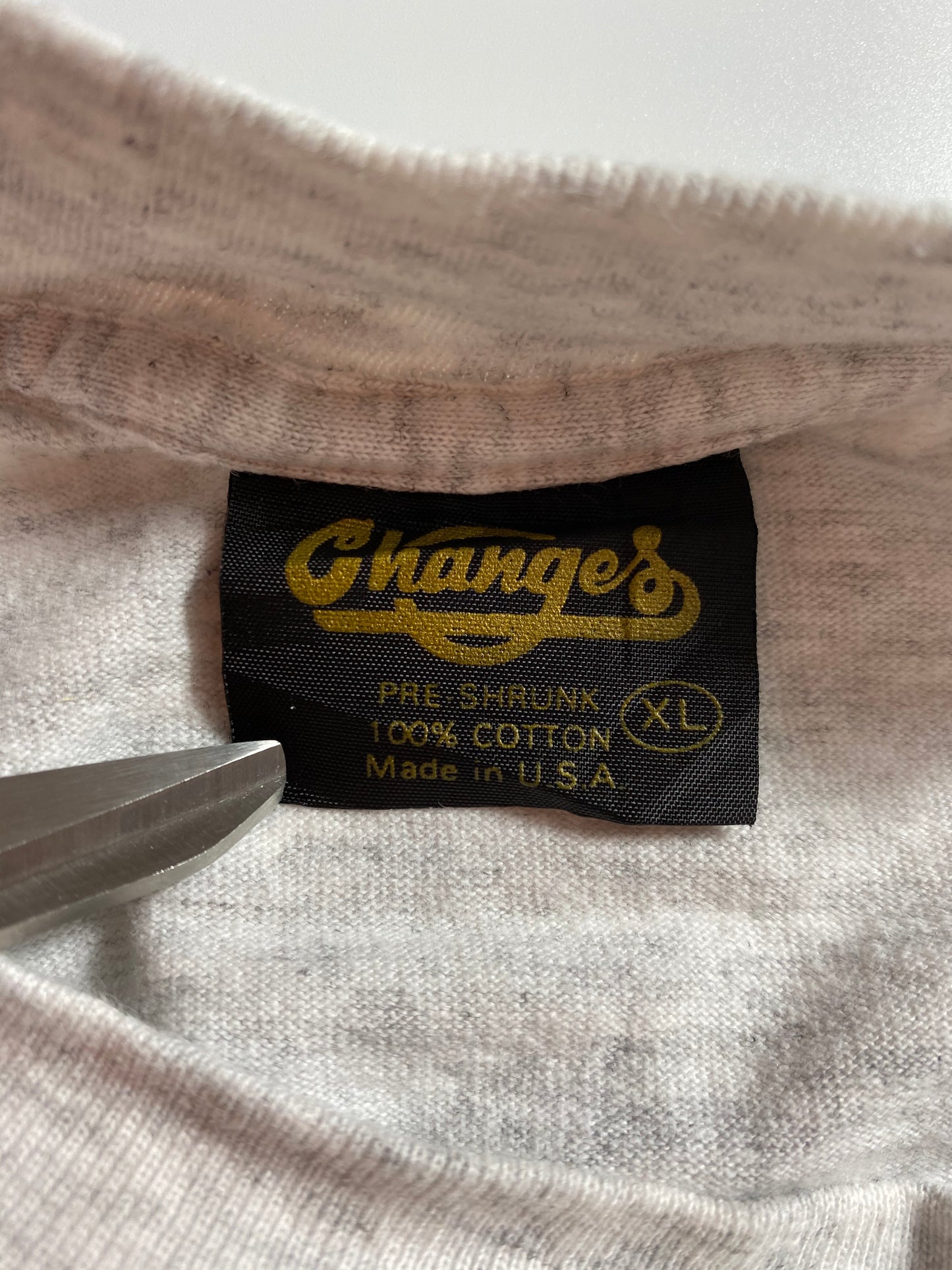 1991 LOONEY TUNES TAZ x MLB Made in USA Size XL Vintage T-shirt  / 8319