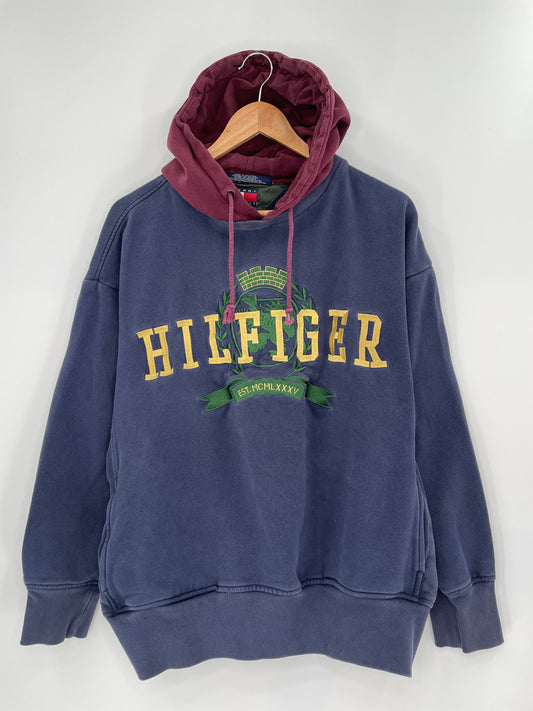 90’s TOMMY HILFIGER Size L Hoodie Sweat-shirt  / 9672