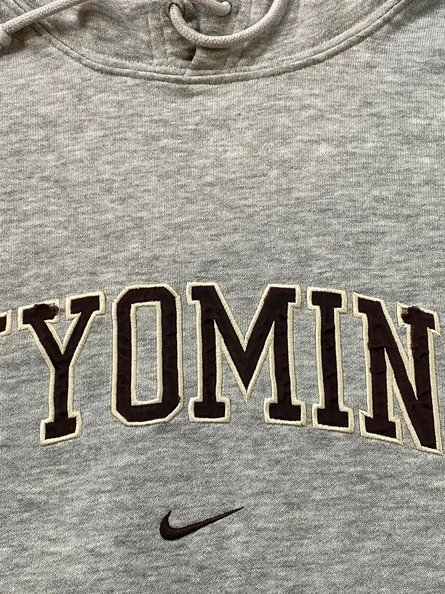 90’s NIKE WYOMING Size XL Vintage Hoodie Sweat-shirt / 6355