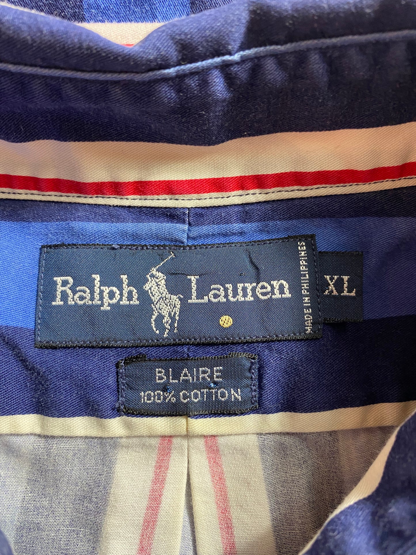 90’s POLO RALPH LAUREN Size XL Vintage Shirt /K3543