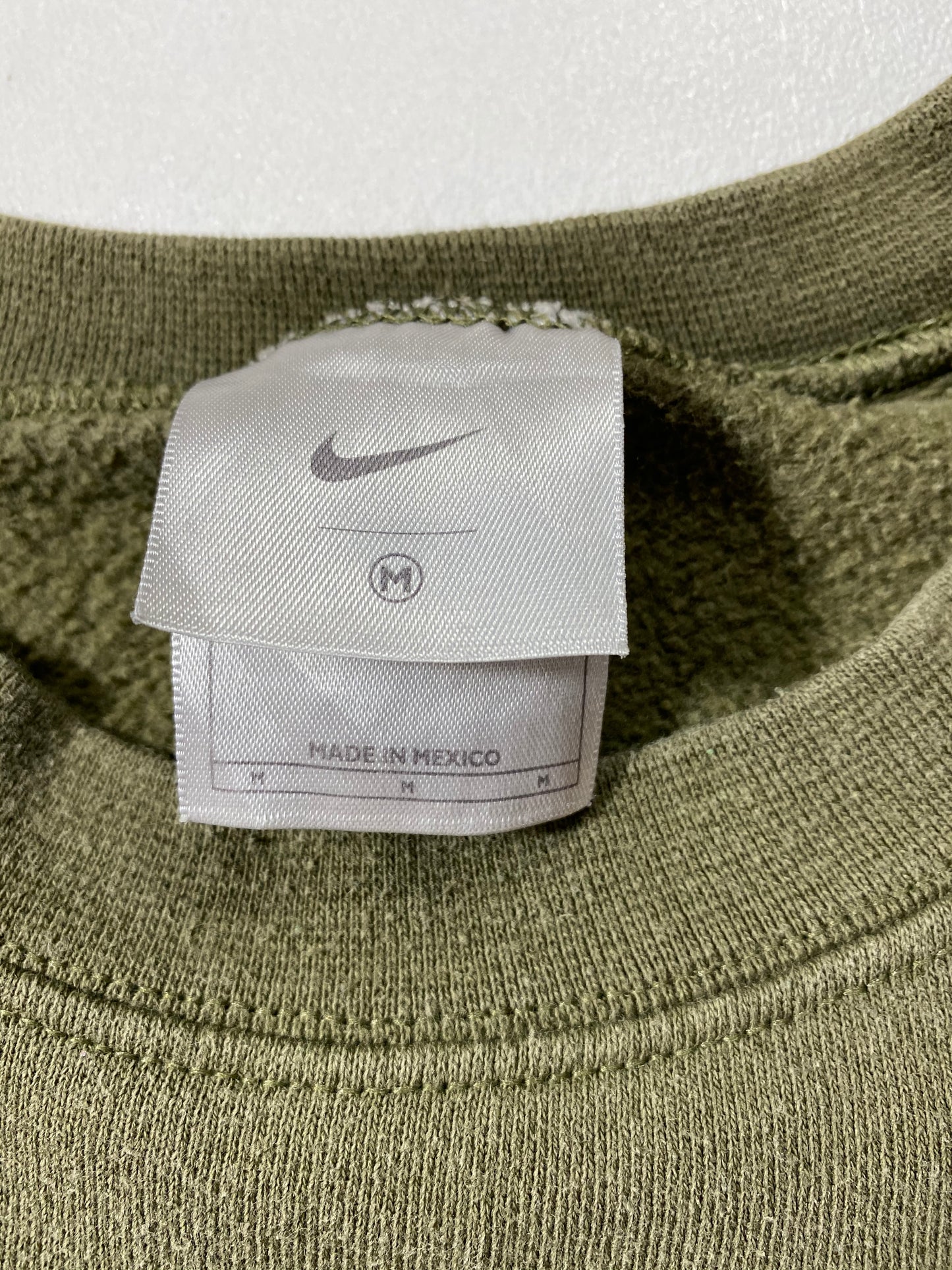 90’s NIKE Mini Swoosh Size M Vintage Sweat-shirt / 6984