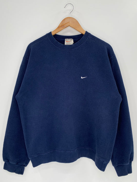 00’ NIKE MINI SWOOSH Size M Vintage Sweatshirt / 9875