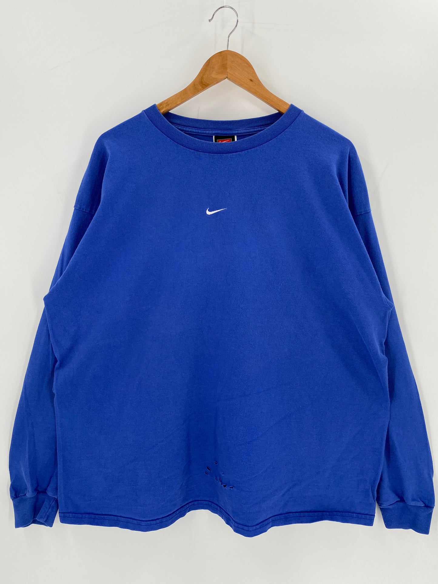 00’ NIKE CENTER SWOOSH  Size XL Vintage  Long sleeve T-shirt /9415