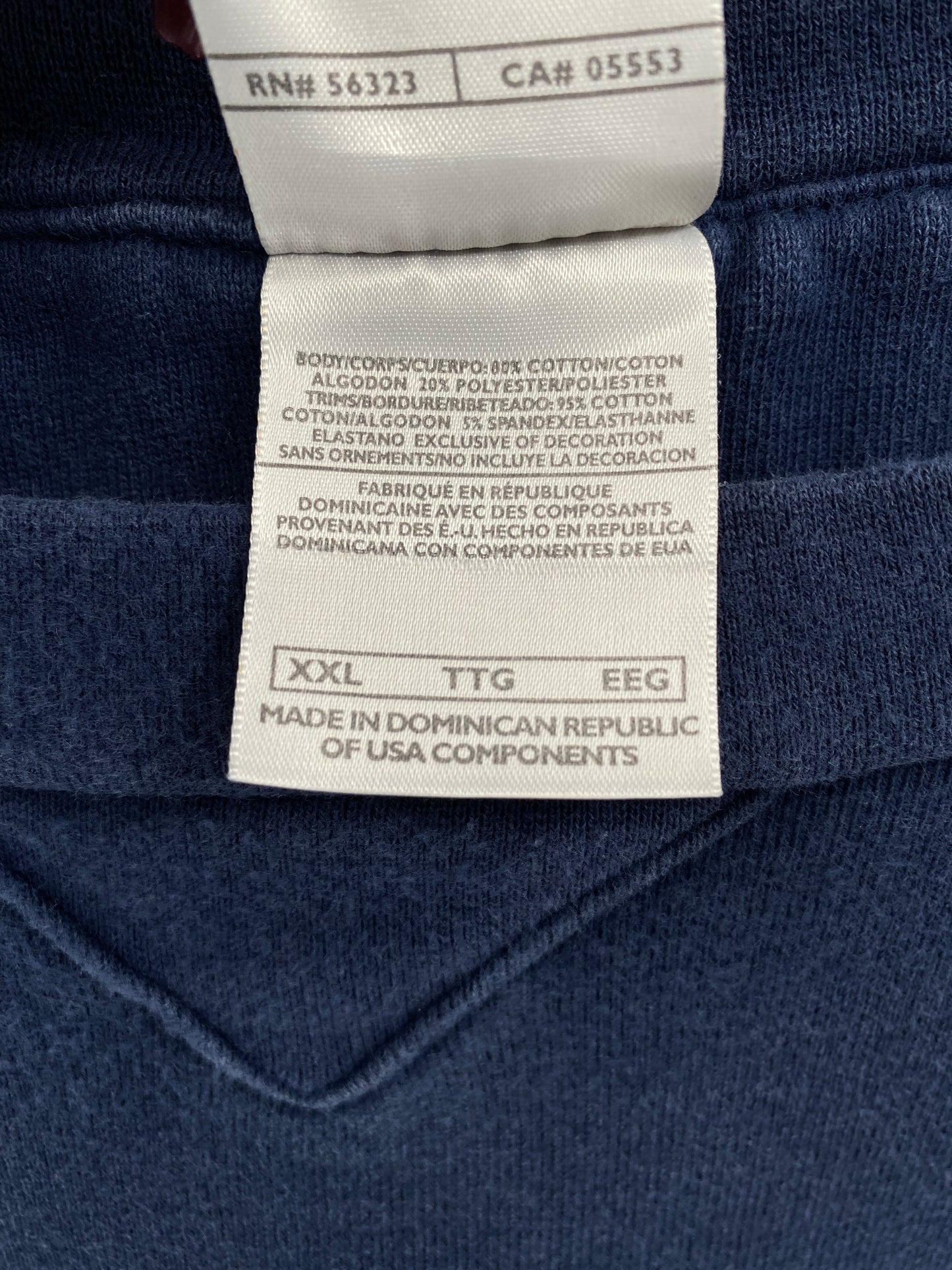 00' NIKE SYRACUSE Size XXL Vintage Sweat-shirt / K2441