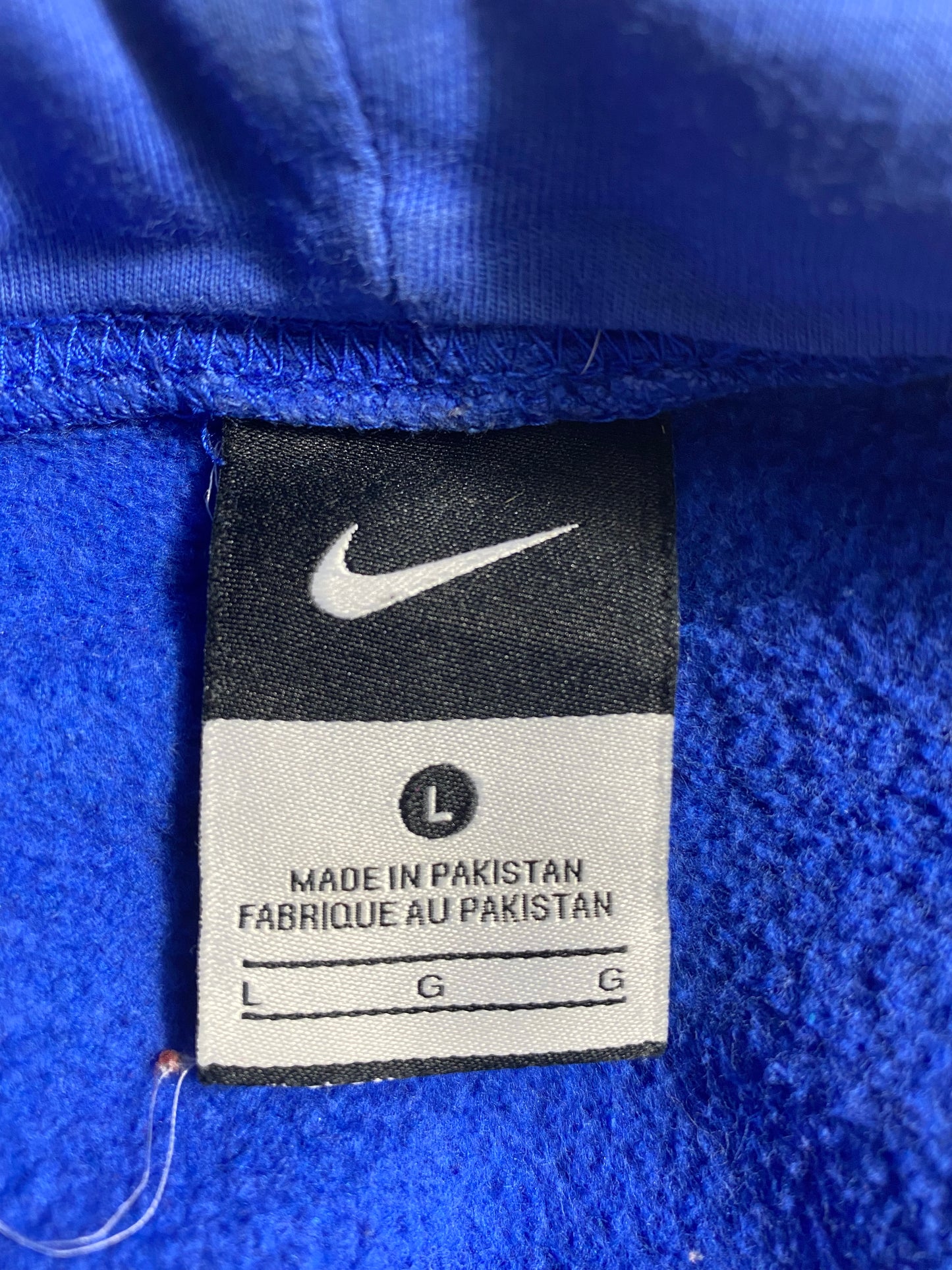00' NIKE MINI SWOOSH Size L Vintage Hoodie Sweat-Shirt / K3842
