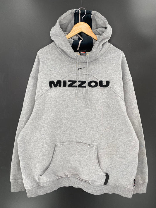 00’ NIKE MIZZOU Size XXL Vintage Hoodie Sweat-shirt / K8149