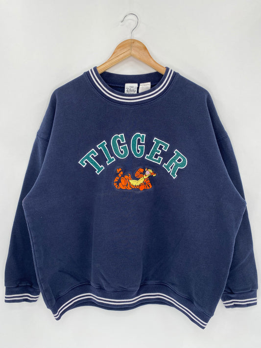 00’ Disney Tigger Size XL Vintage Sweat-Shirts / 5660