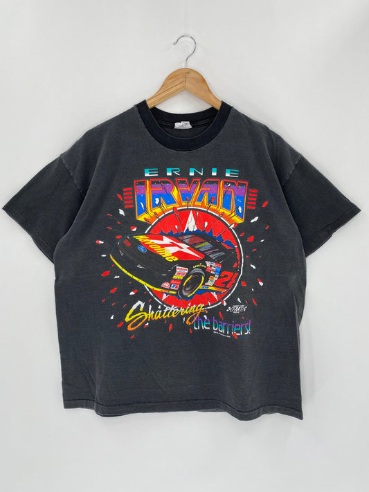1994 ERNIE Racing Made in USA Size L Vintage T-Shirt / 5586