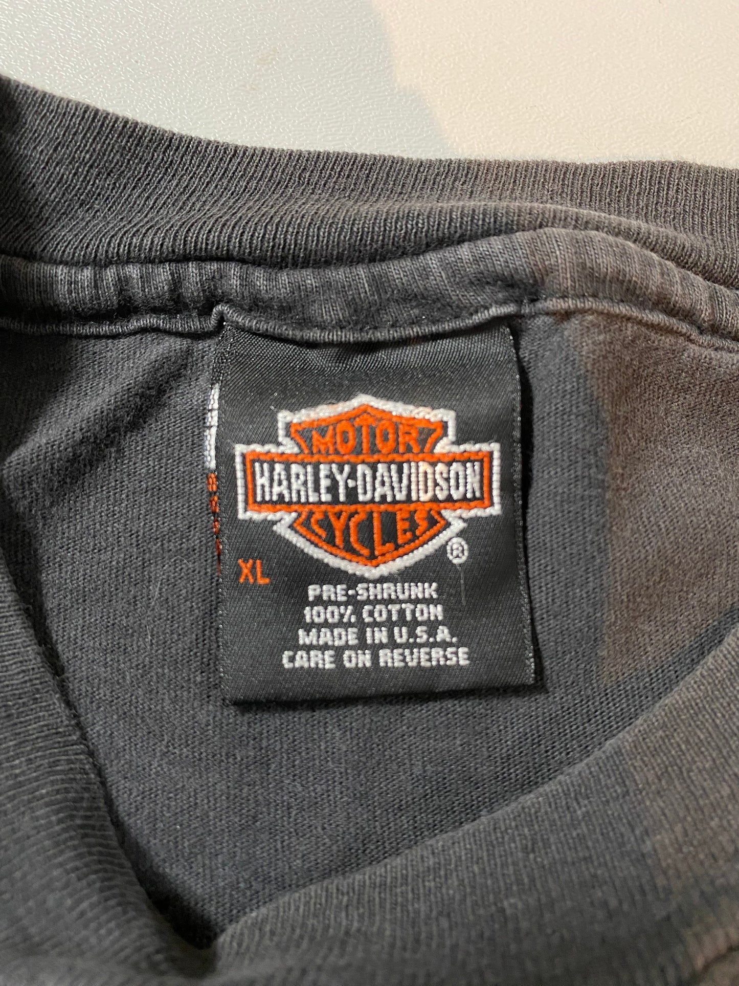 90’s HARLEY DAVIDSON Made in USA Size XL Vintage T-Shirt / A889