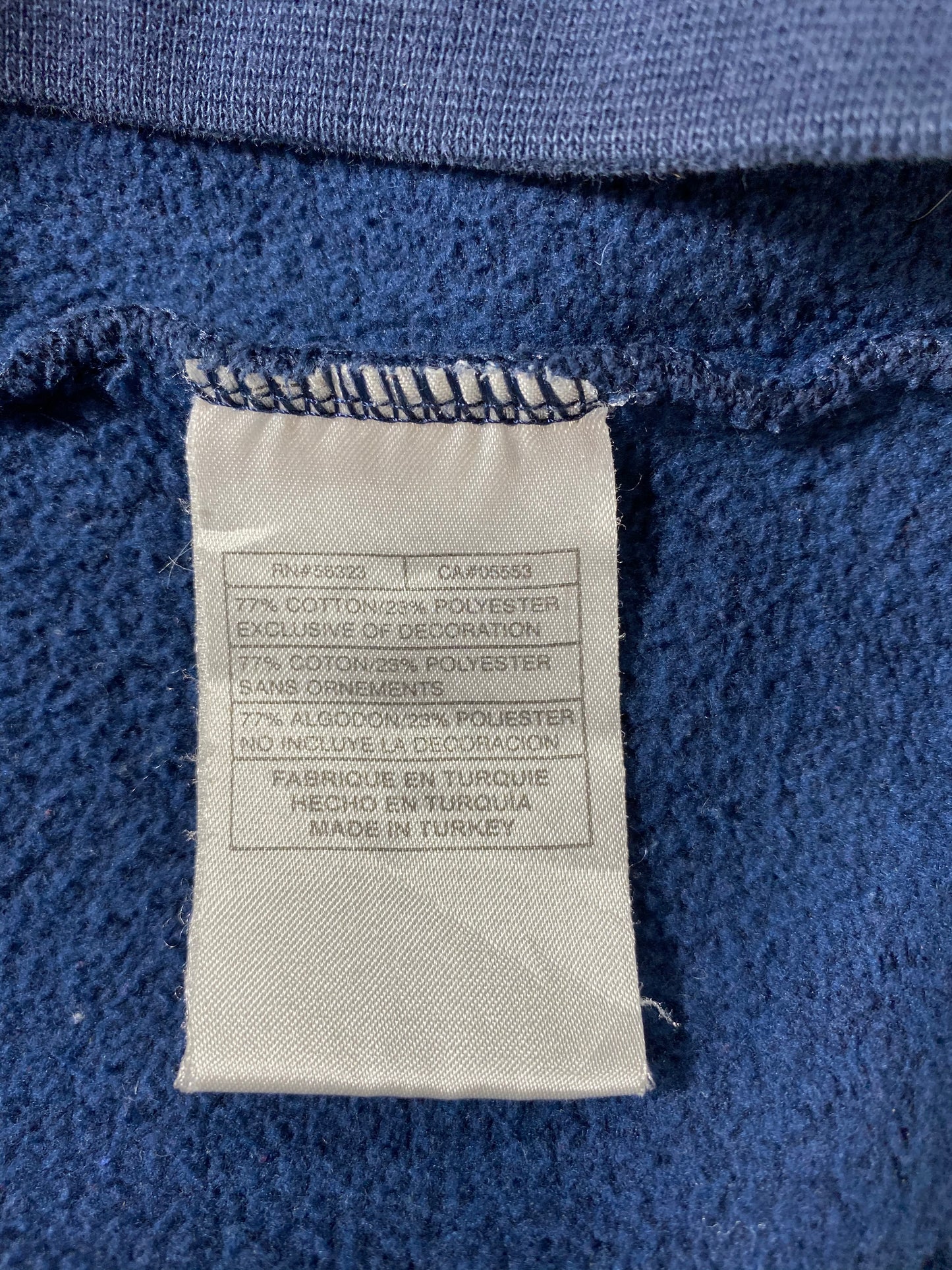 00’ NIKE Size XL Vintage Half Zip Sweat-shirt / 6804