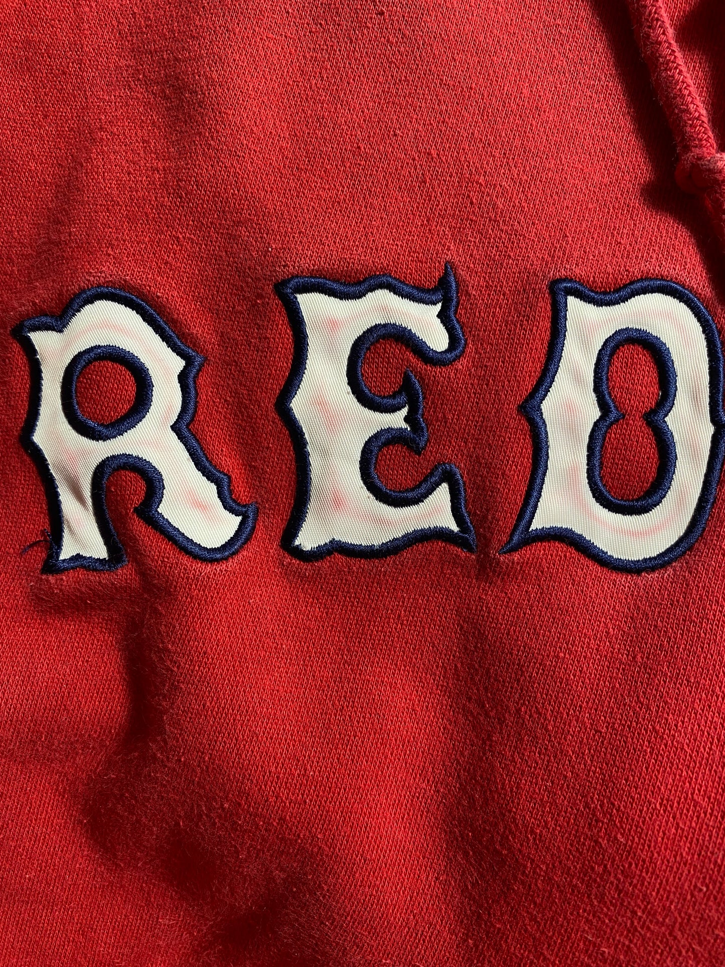 00’ NIKE RED SOX Size M Vintage Hoodie Sweat-Shirts / K2574