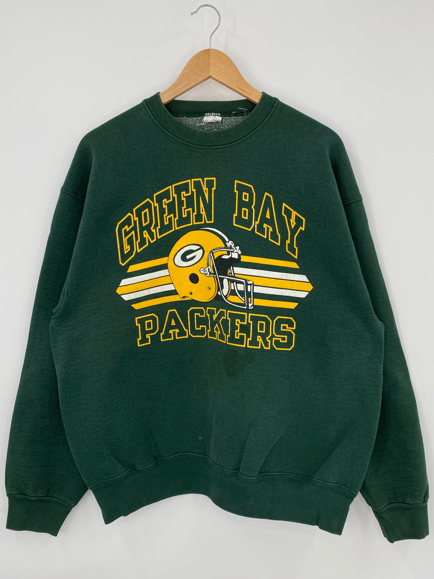 90's GREENBAY PACKERS Size L Vintage NFL Sweat shirt / K3095