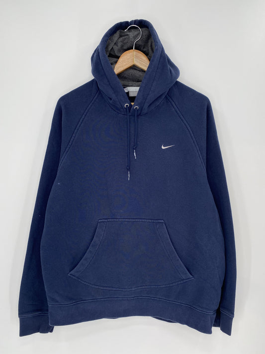 00’ NIKE MINI SWOOSH Size M Vintage Hoodie Sweat-shirt / K6515
