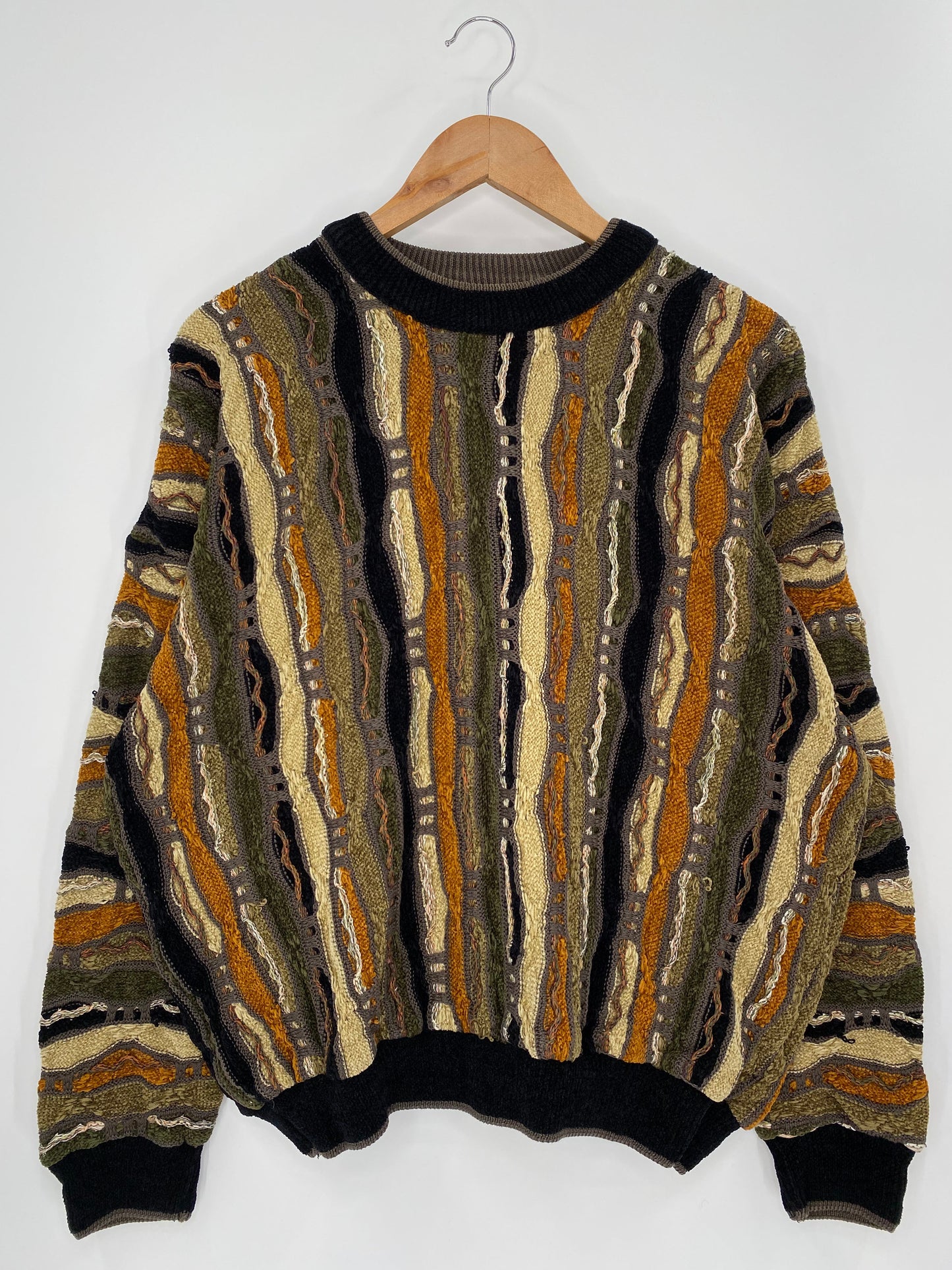 Vintage 3D COOGI STYLE Size XL Knit Sweater / K9719