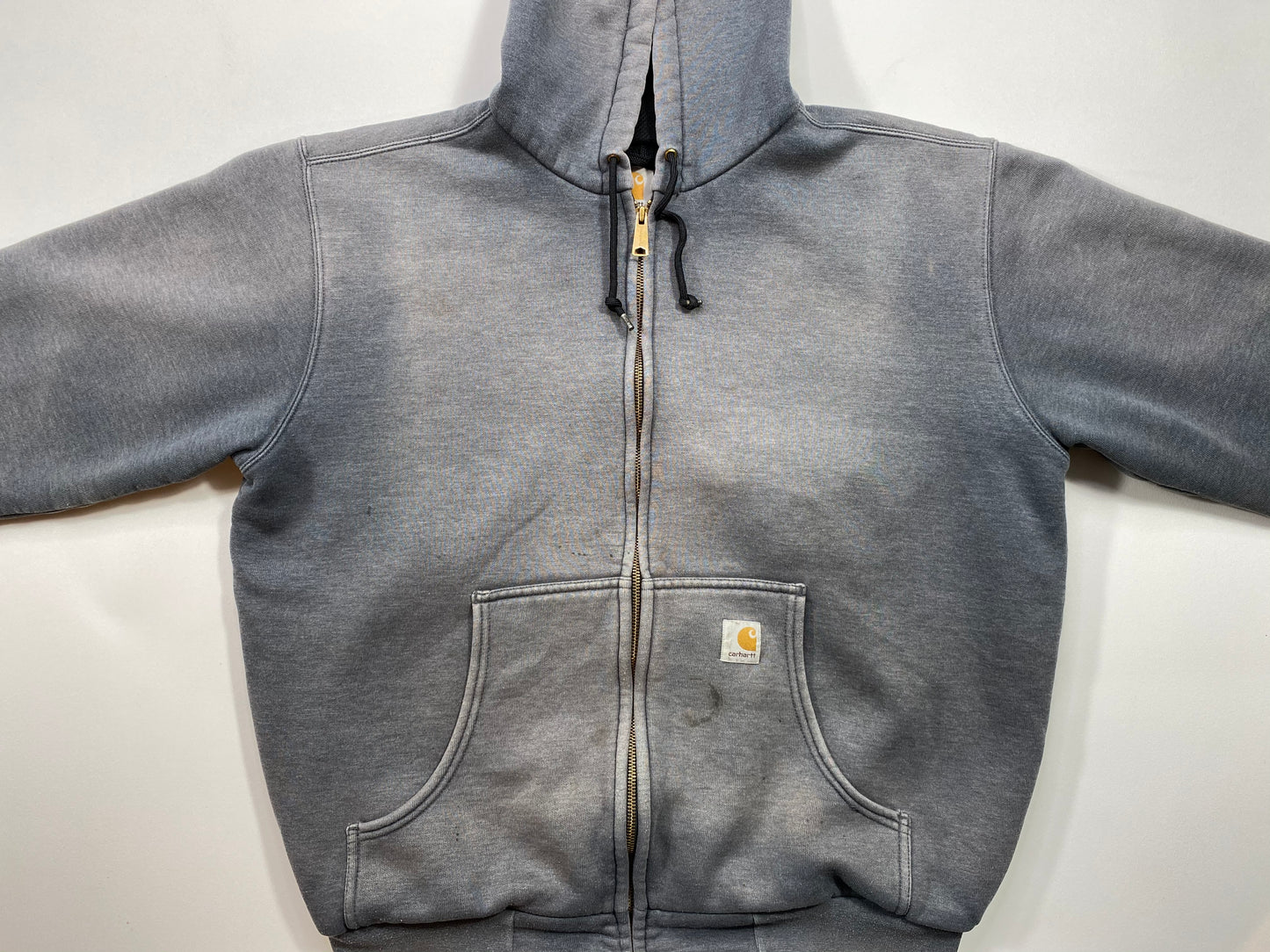 CARHARTT Size L Vintage Zip-Up Hoodie Sweat - Shirts / 5866