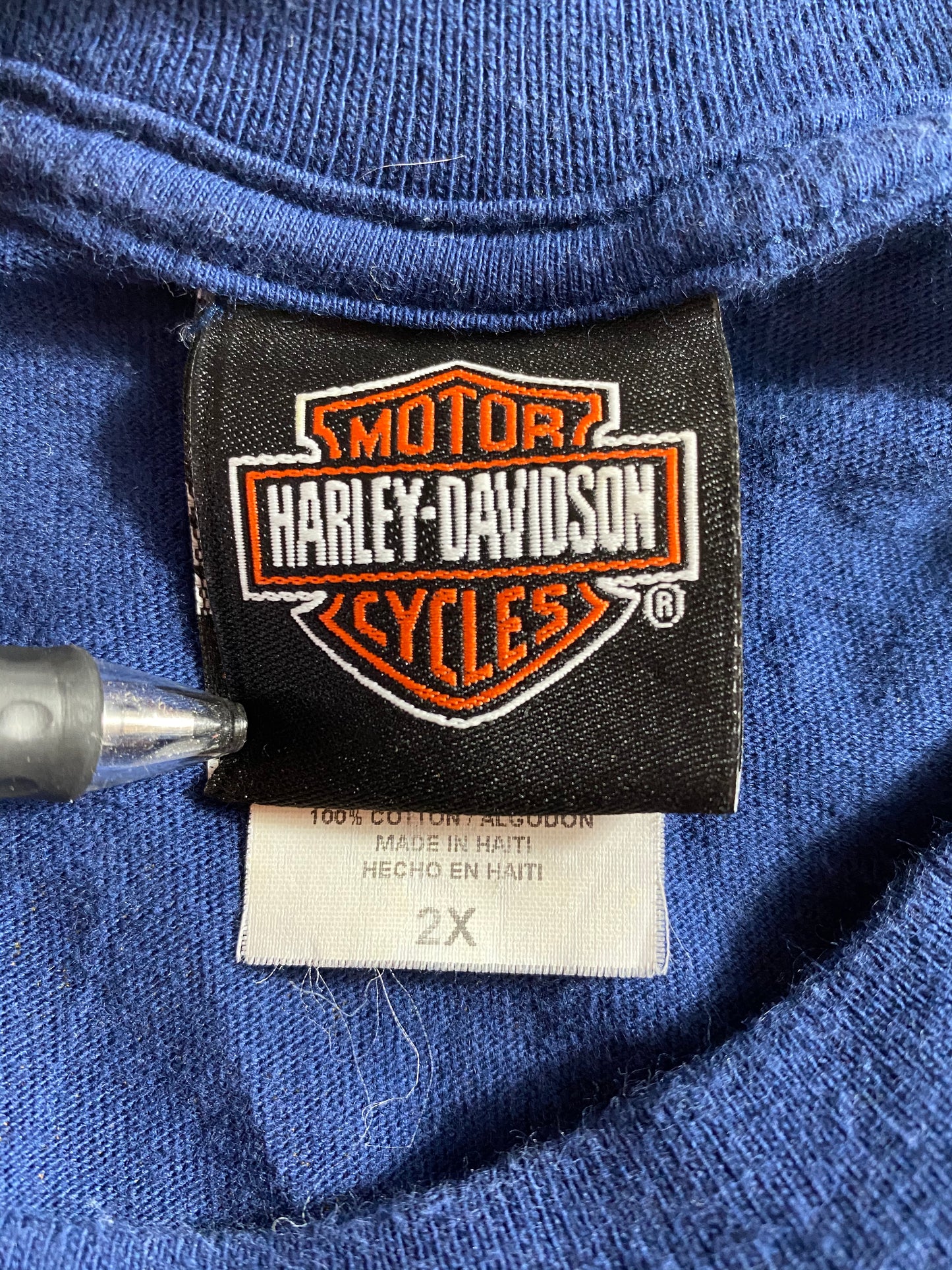 2007 Harley Davidson Size XXL Vintage T-Shirt / 7956