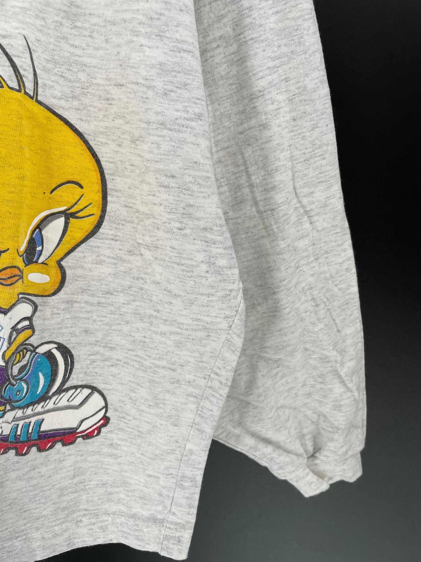 1993 LOONEY TUNES Made in USA Size Approx. M Vintage Long Sleeve T-Shirt / K8783