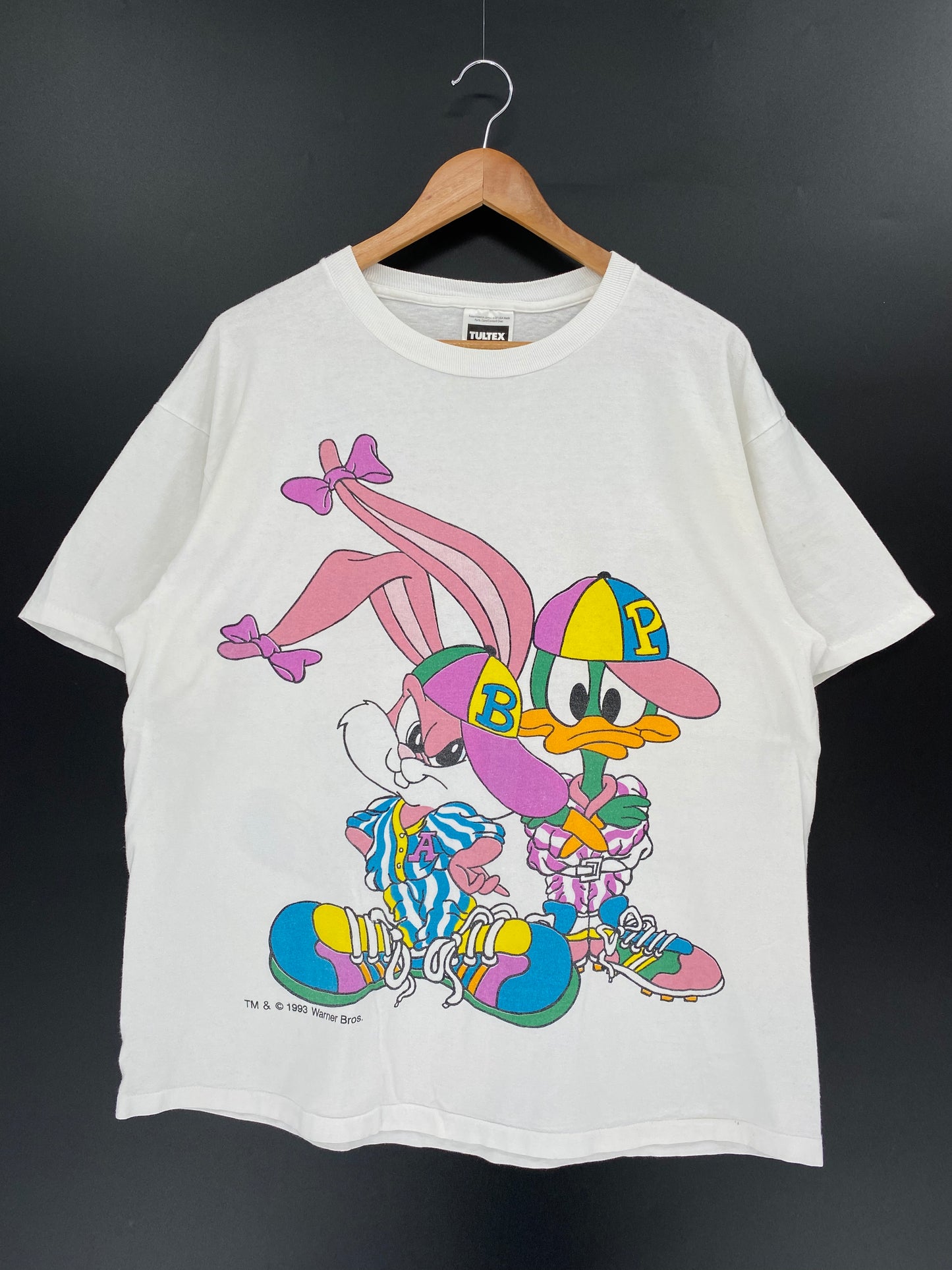 1993 LOONEY TUNES Size XL Vintage T- Shirts / K446