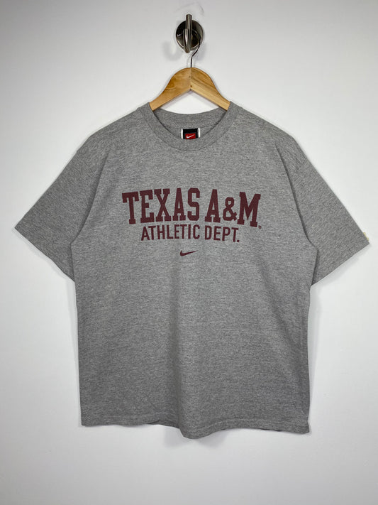 90’s NIKE TEXAS A&M Vintage T-shirt / 4954