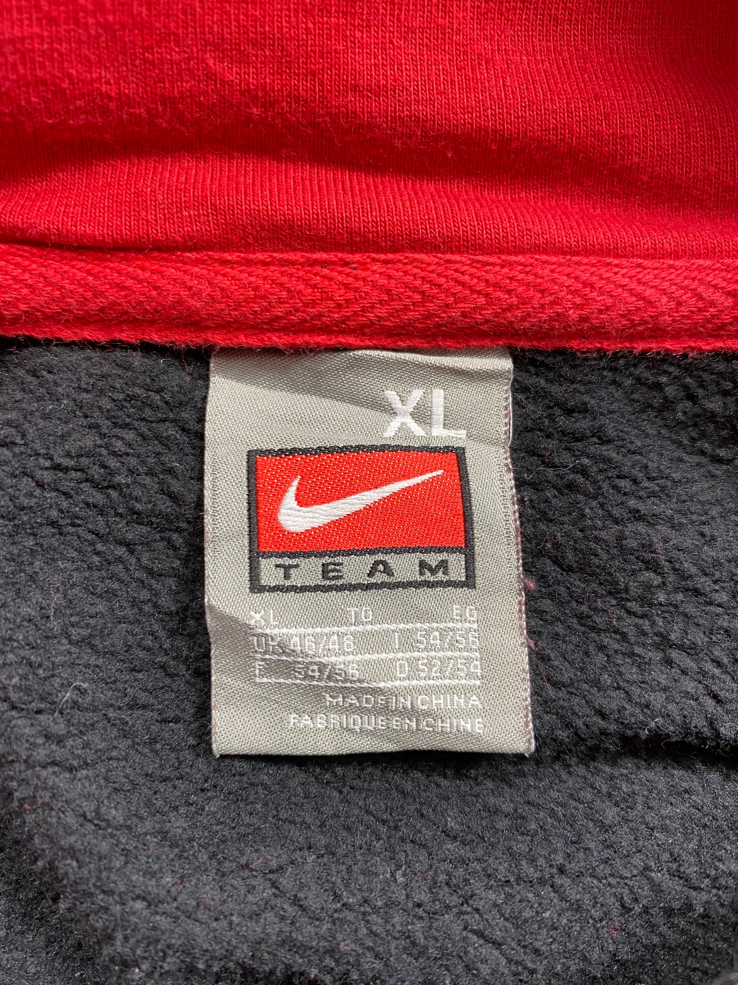 00’ NIKE TEXAS TECH Size XL Vintage Hoodie Sweat-shirt / 6715
