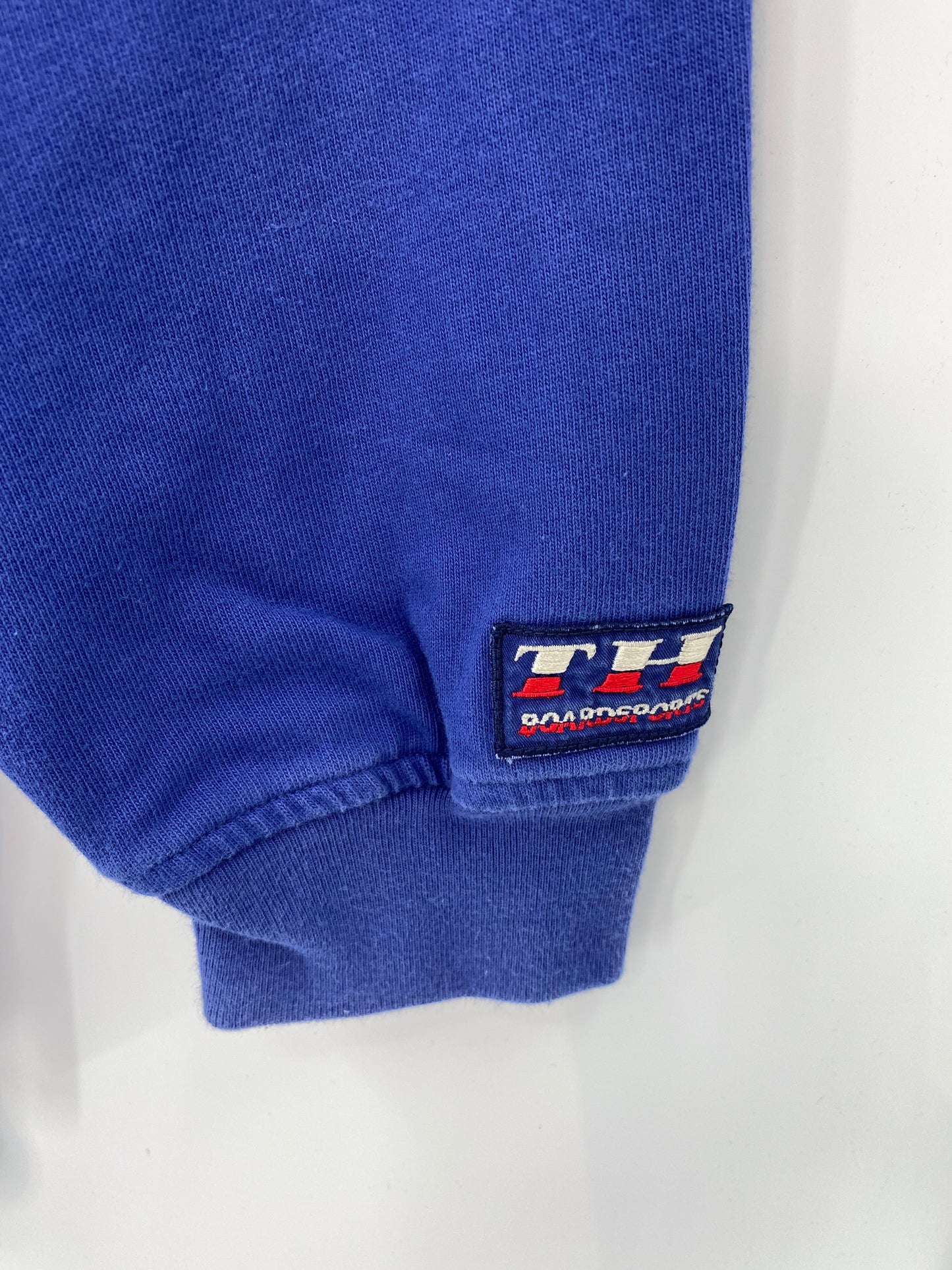 90's TOMMY HILFIGER Size XL Vintage Half-zip Sweat-Shirt / G5138S