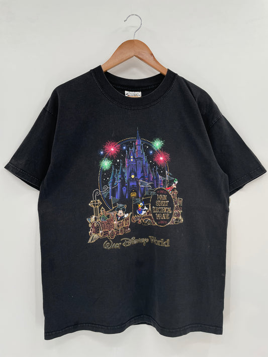 00’ WALT DISNEY WORLD Size M Vintage T-Shirt / K2095