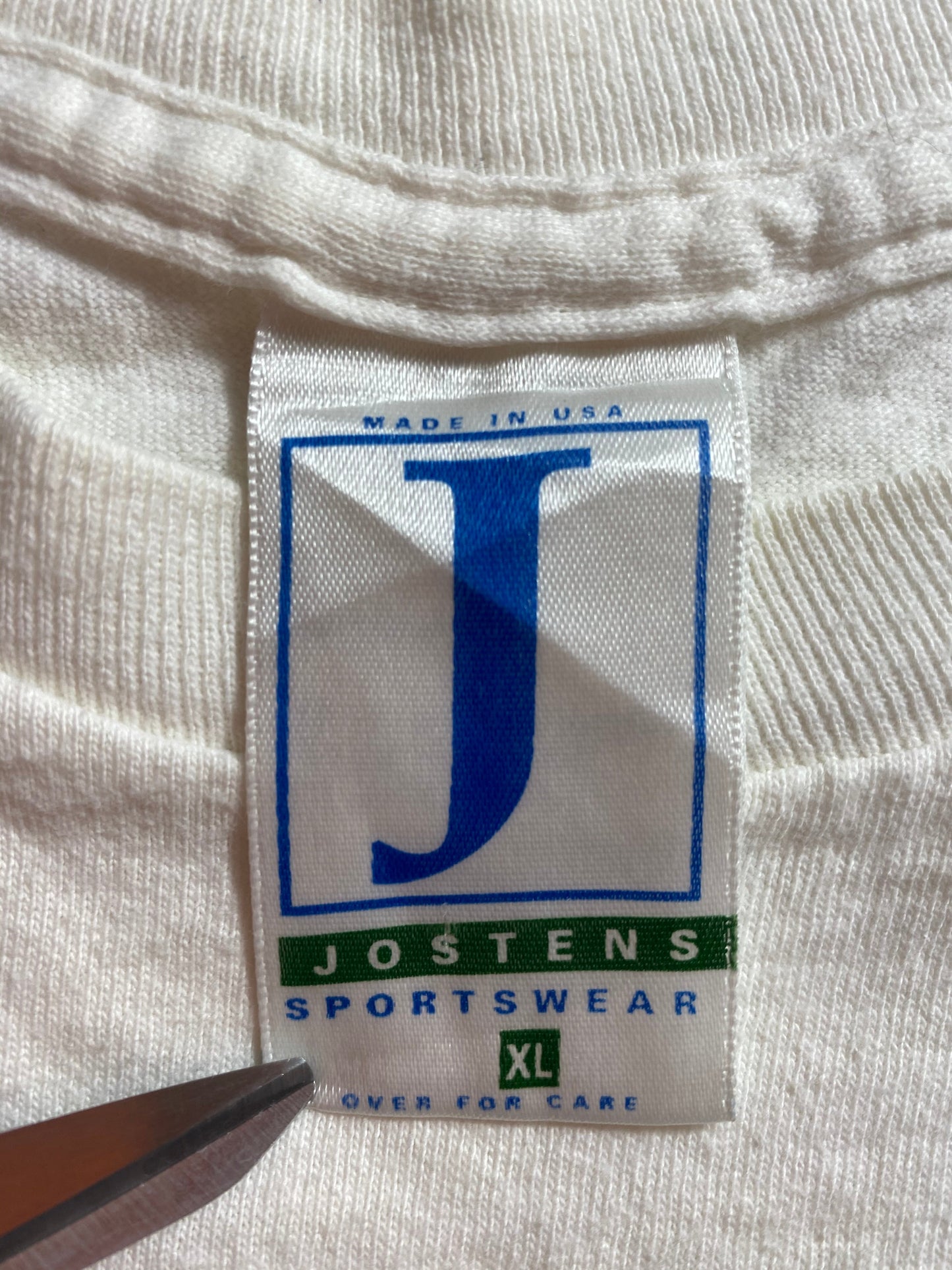 1993 LOONEY TUNES ROAD RUNNER Made in USA Size XL Vintage T-Shirt / K9026