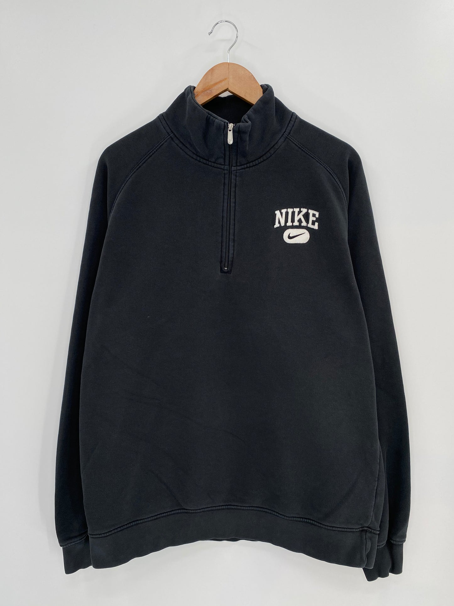 00’ NIKE Size XL Vintage Half-zip Sweat-shirt / 8220