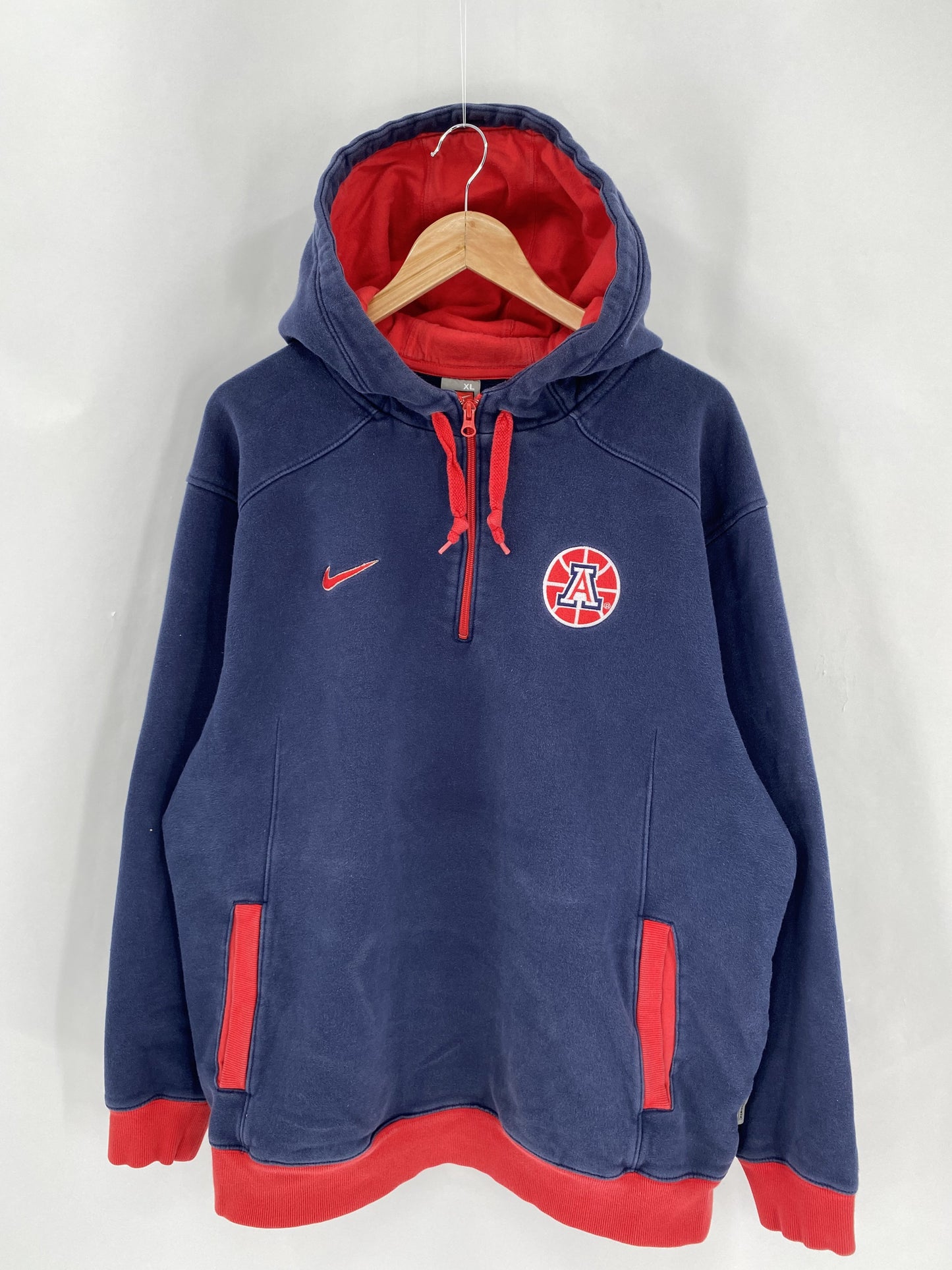 00’ NIKE Size XL Vintage Hoodie Sweat-Shirt / K5659