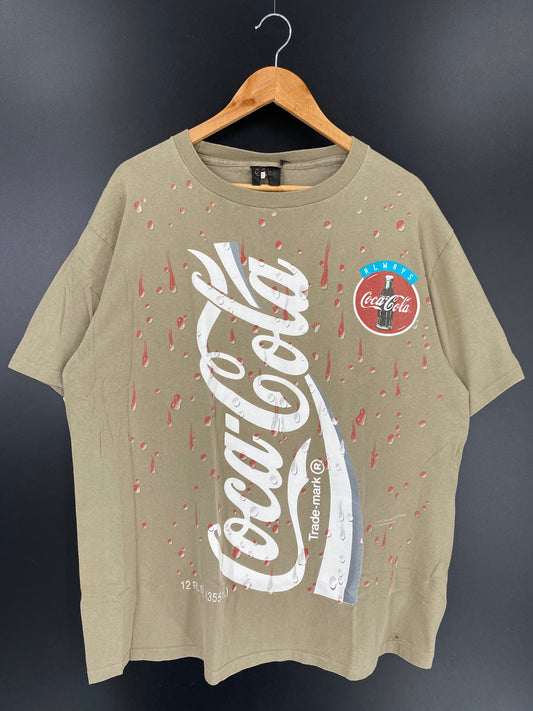 1994 COCA-COLA Size XL Vintage Made in USA T-Shirt / E5620T