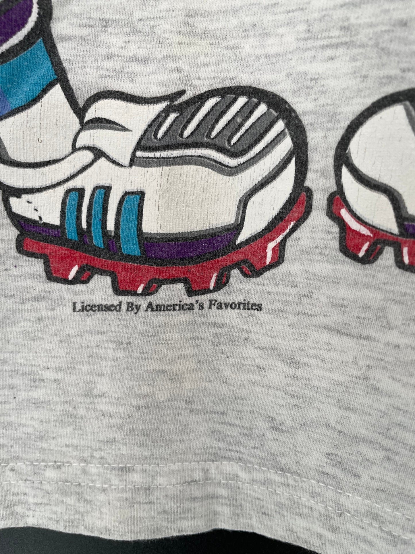 1993 LOONEY TUNES Made in USA Size Approx. M Vintage Long Sleeve T-Shirt / K8783